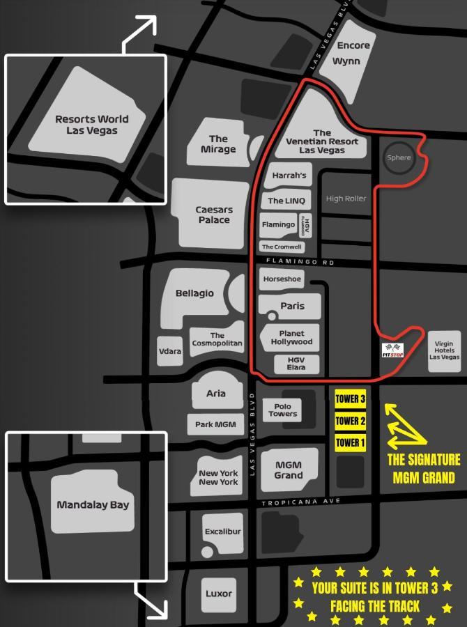 No Resort Fees-Mgm Stripview Adjoining Suites F1 View Las Vegas Kültér fotó